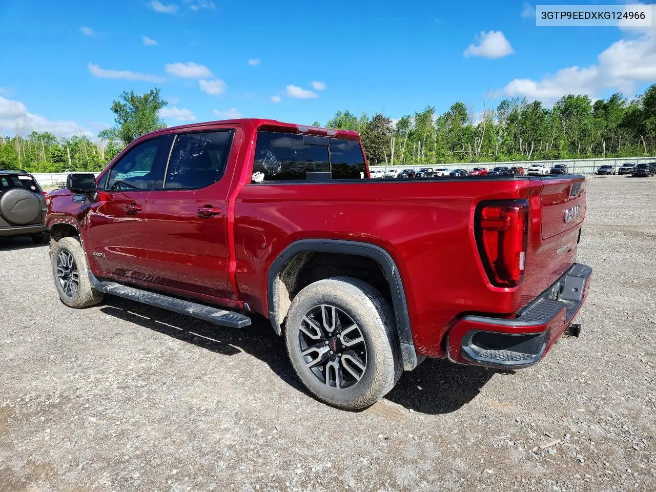 2019 GMC Sierra K1500 At4 VIN: 3GTP9EEDXKG124966 Lot: 56930126