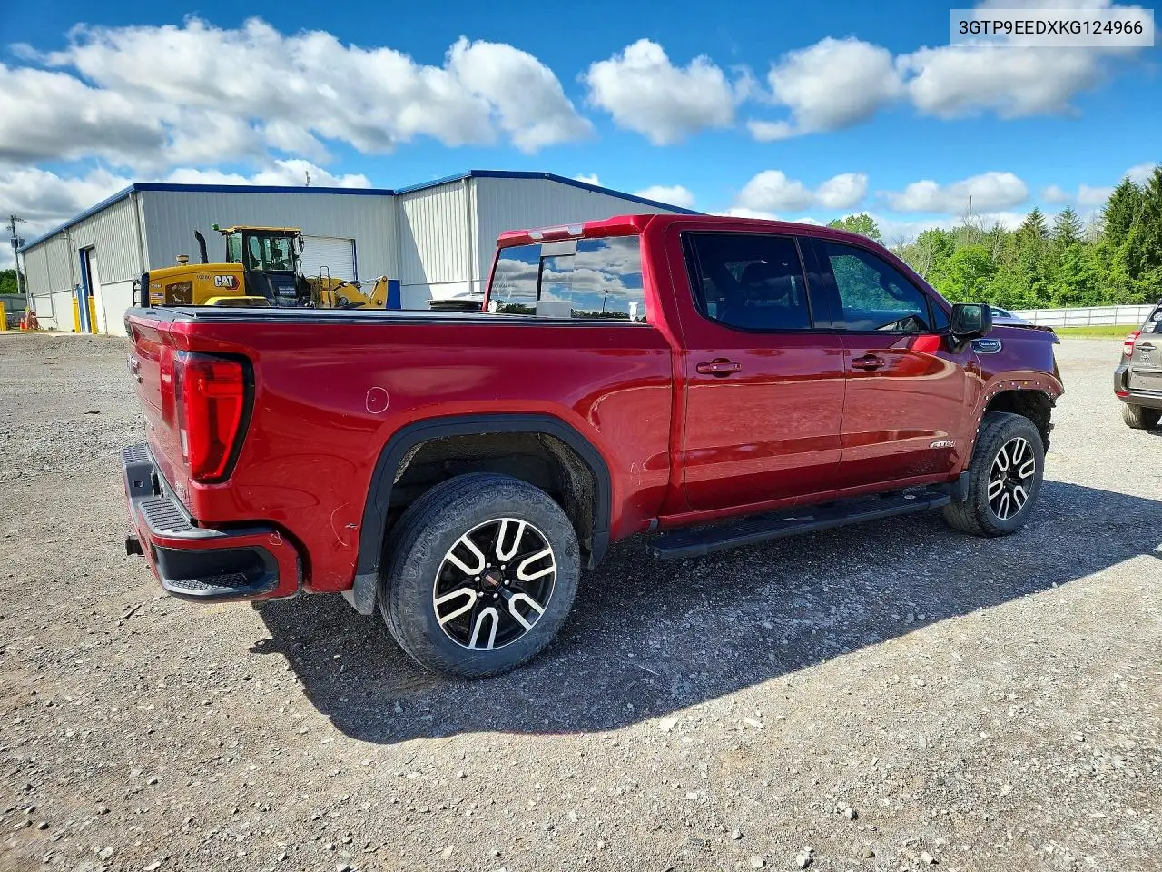 2019 GMC Sierra K1500 At4 VIN: 3GTP9EEDXKG124966 Lot: 56930126