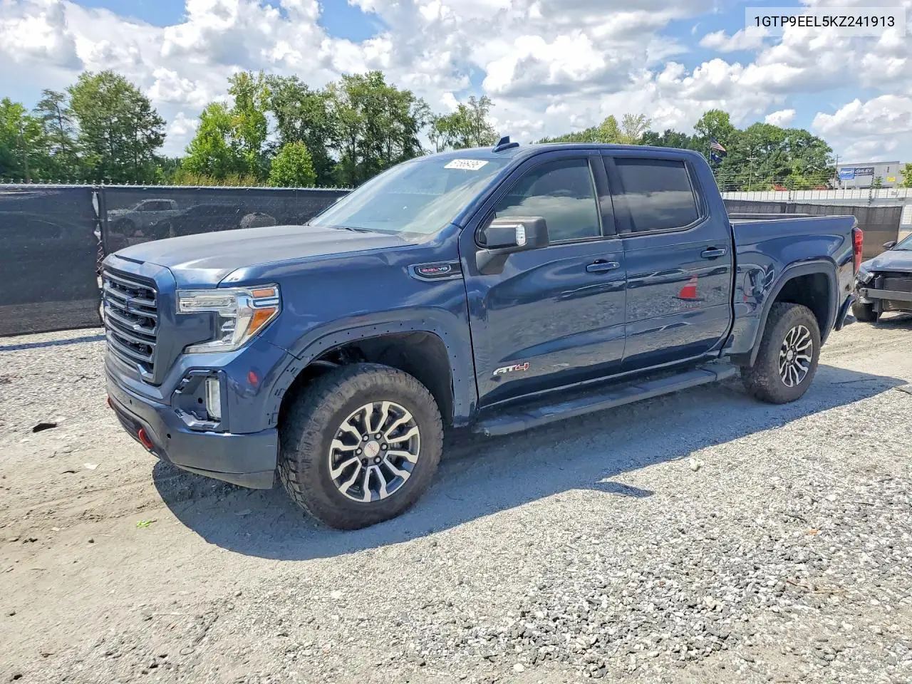 2019 GMC Sierra K1500 At4 VIN: 1GTP9EEL5KZ241913 Lot: 61566496