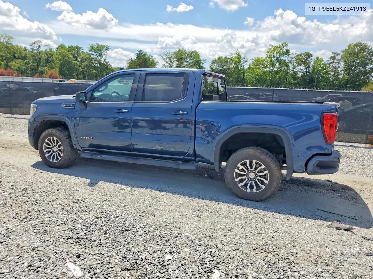 2019 GMC Sierra K1500 At4 VIN: 1GTP9EEL5KZ241913 Lot: 61566496
