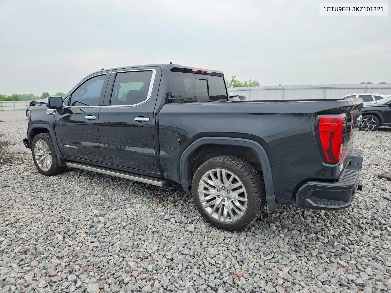 2019 GMC Sierra K1500 Denali VIN: 1GTU9FEL3KZ101321 Lot: 61838856