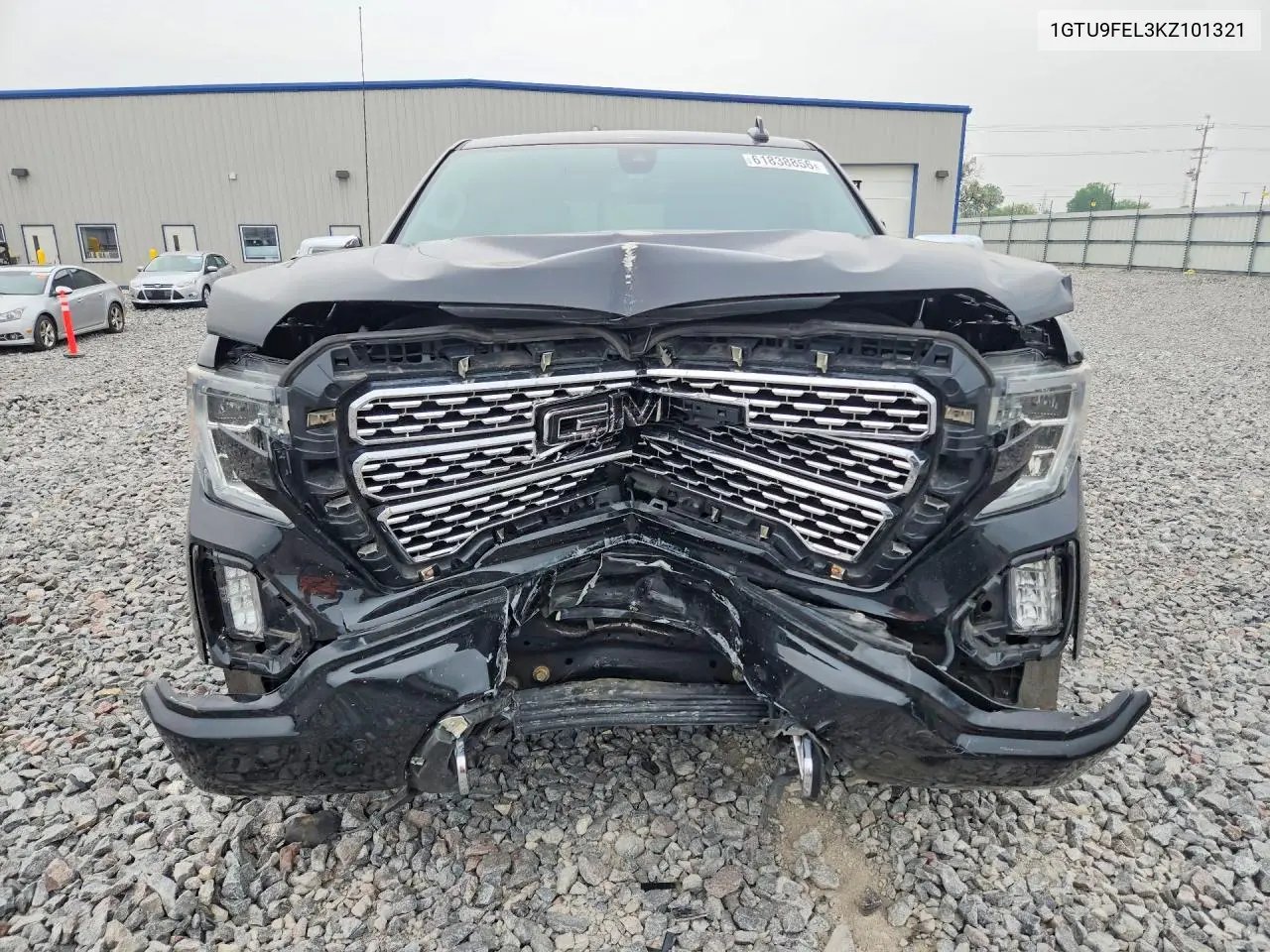 2019 GMC Sierra K1500 Denali VIN: 1GTU9FEL3KZ101321 Lot: 61838856