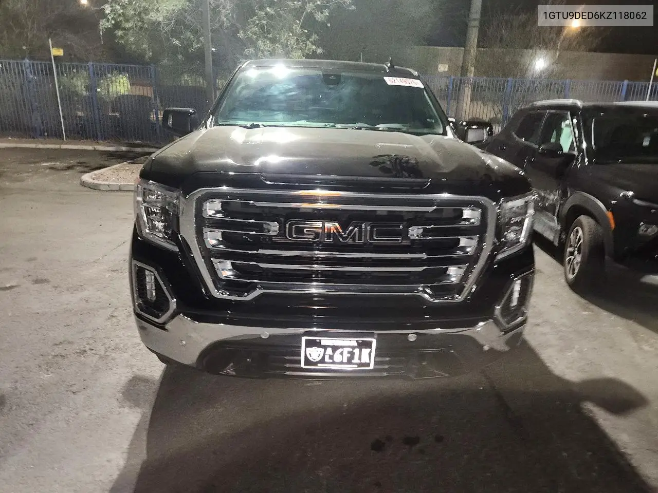 2019 GMC Sierra K1500 Slt VIN: 1GTU9DED6KZ118062 Lot: 62149576