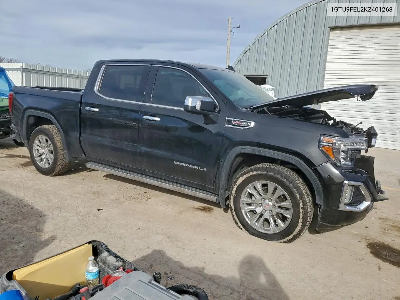 1GTU9FEL2KZ401268 2019 GMC Sierra K1500 Denali
