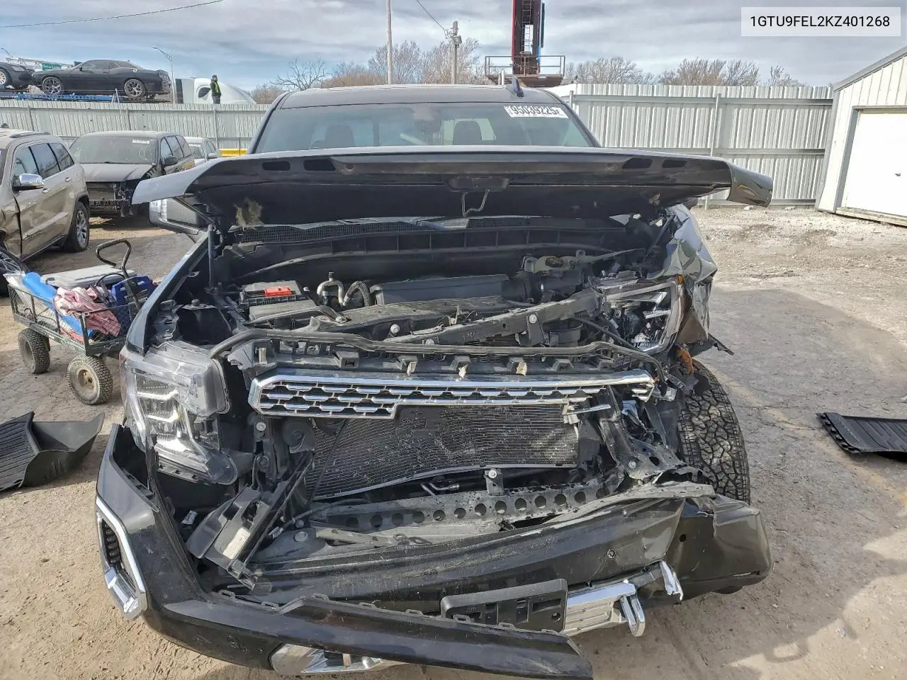 1GTU9FEL2KZ401268 2019 GMC Sierra K1500 Denali