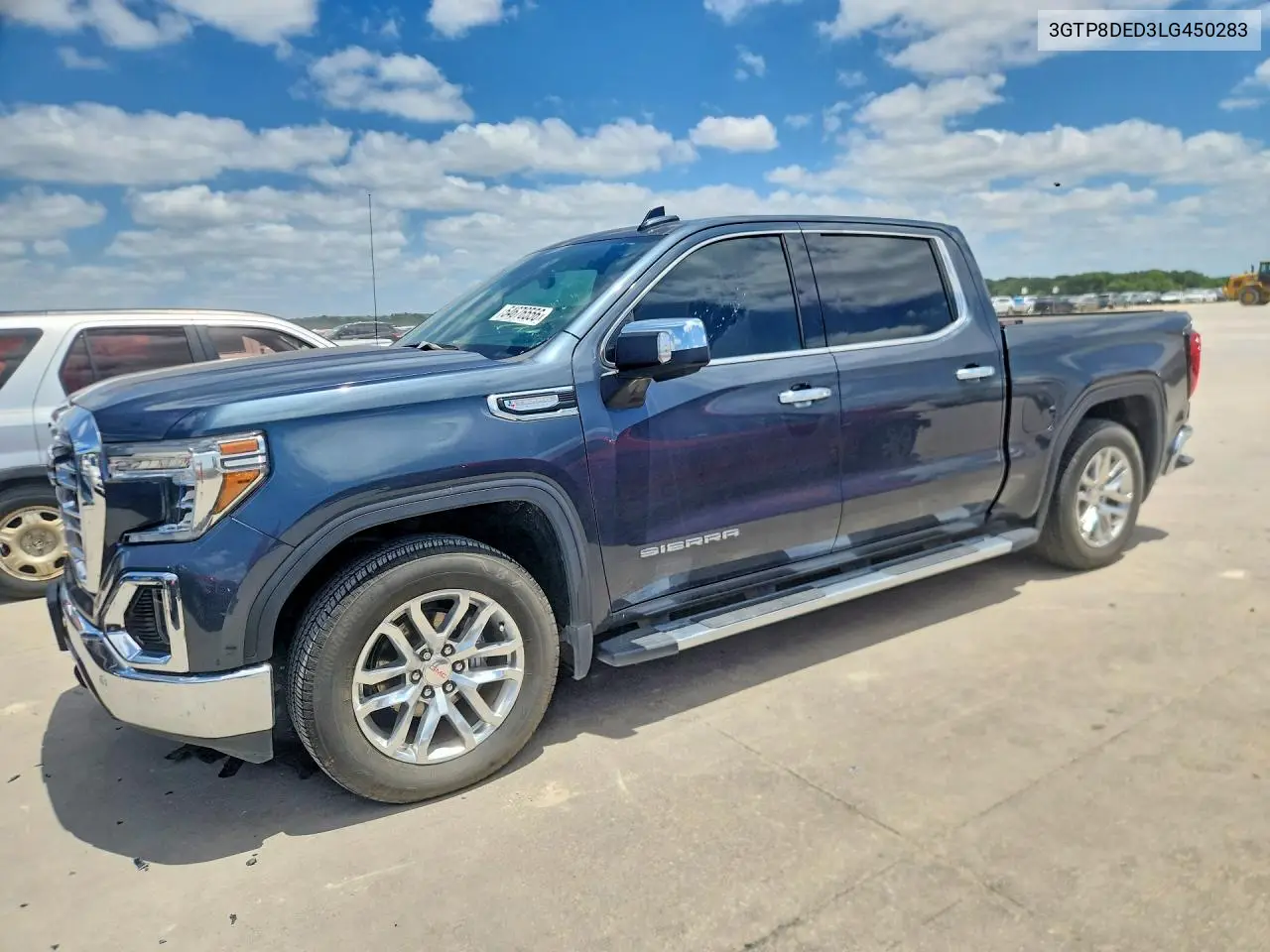 2020 GMC Sierra VIN: 3GTP8DED3LG450283 Lot: 54676556