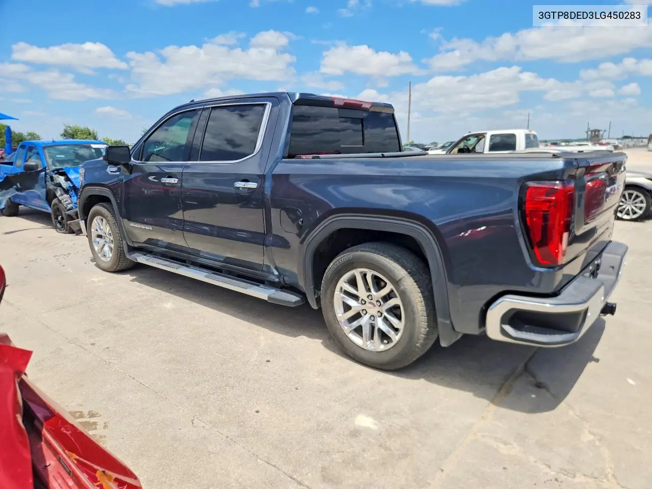 2020 GMC Sierra VIN: 3GTP8DED3LG450283 Lot: 54676556