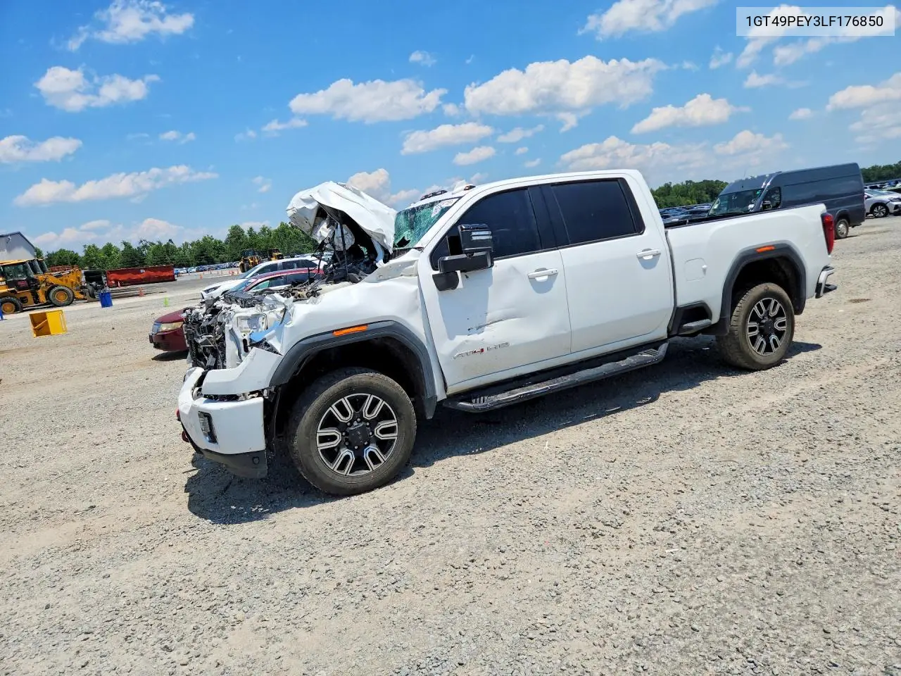 2020 GMC Sierra K2500 At4 VIN: 1GT49PEY3LF176850 Lot: 60192416