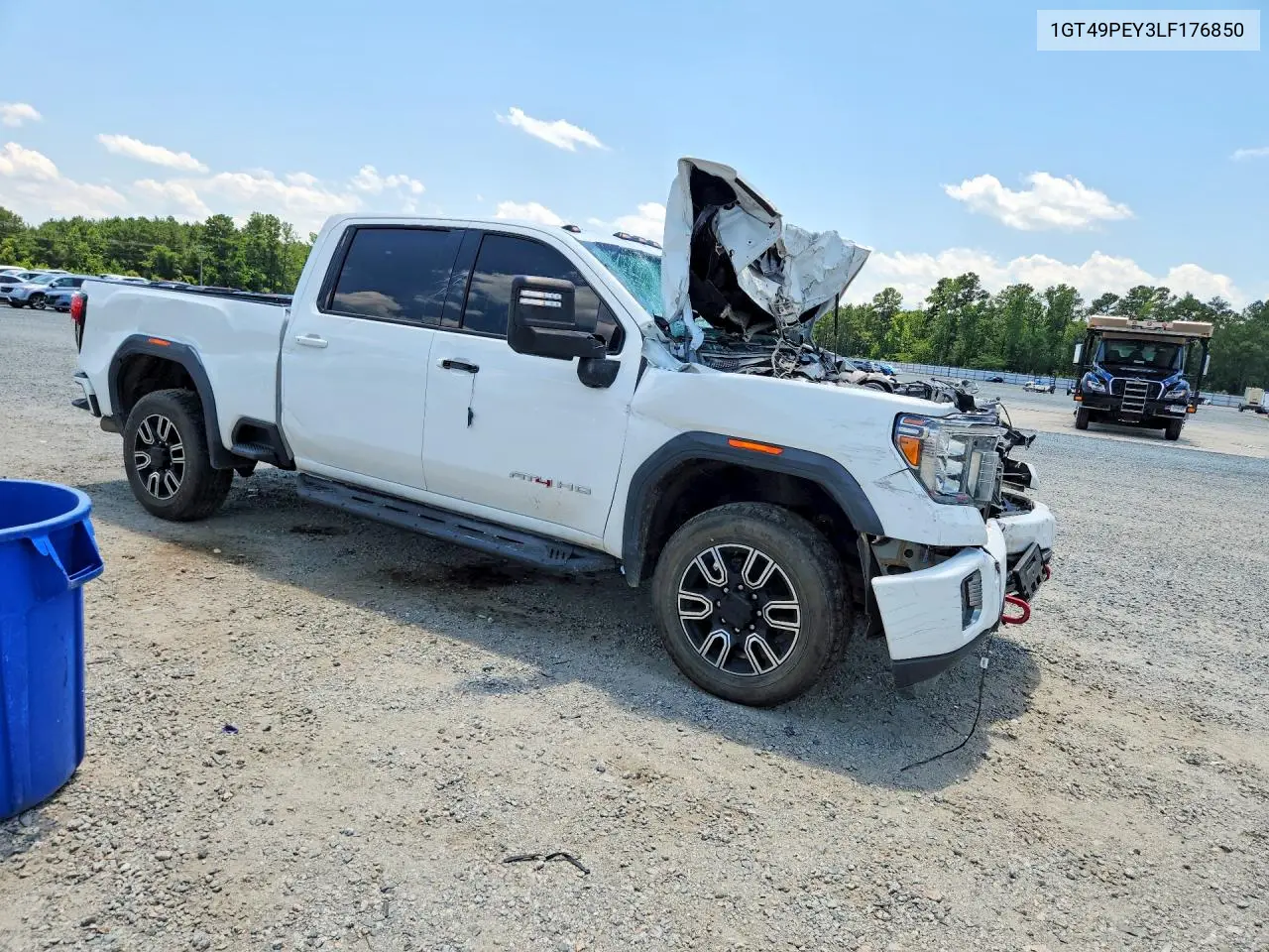 2020 GMC Sierra K2500 At4 VIN: 1GT49PEY3LF176850 Lot: 60192416