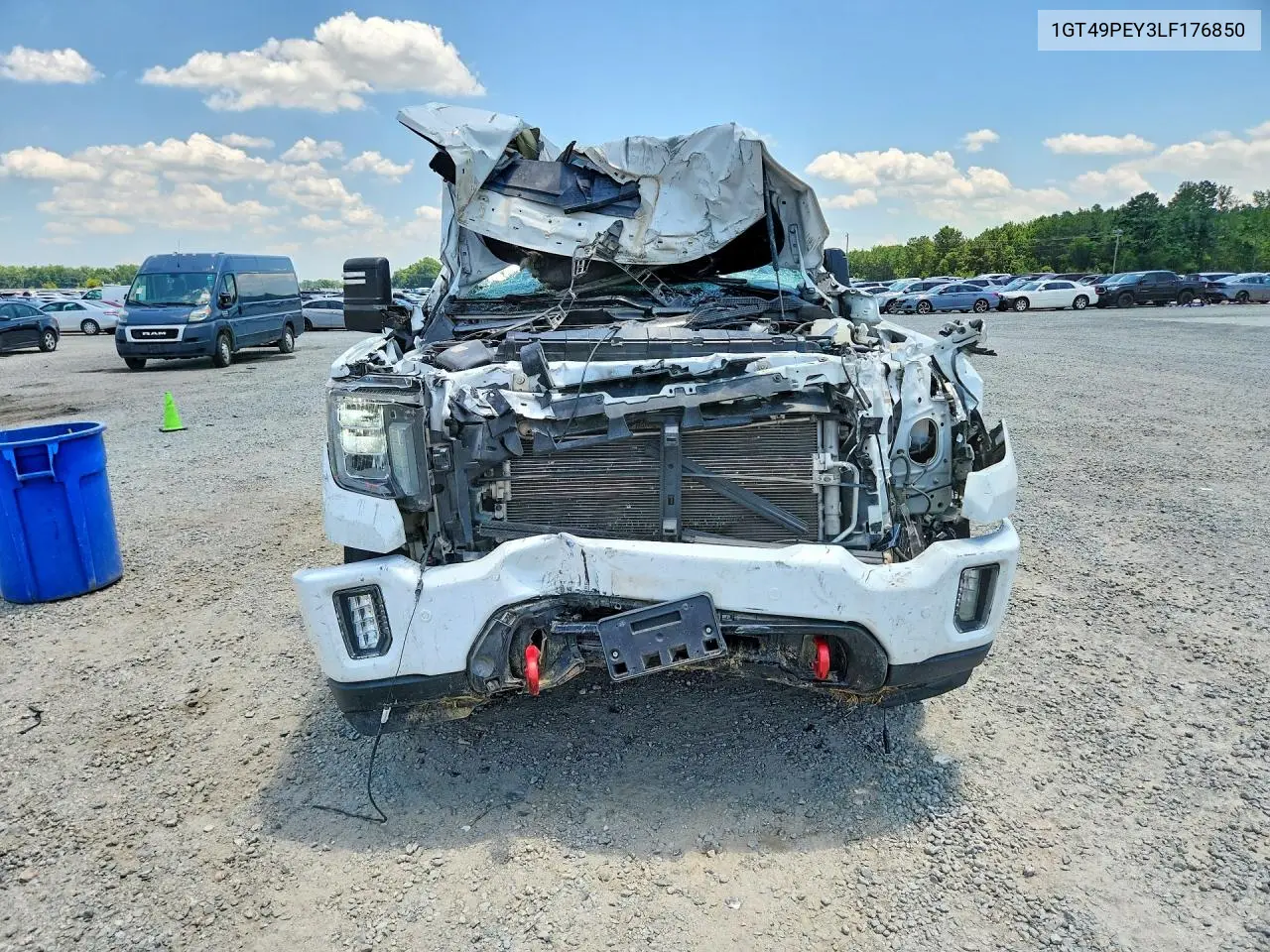 2020 GMC Sierra K2500 At4 VIN: 1GT49PEY3LF176850 Lot: 60192416