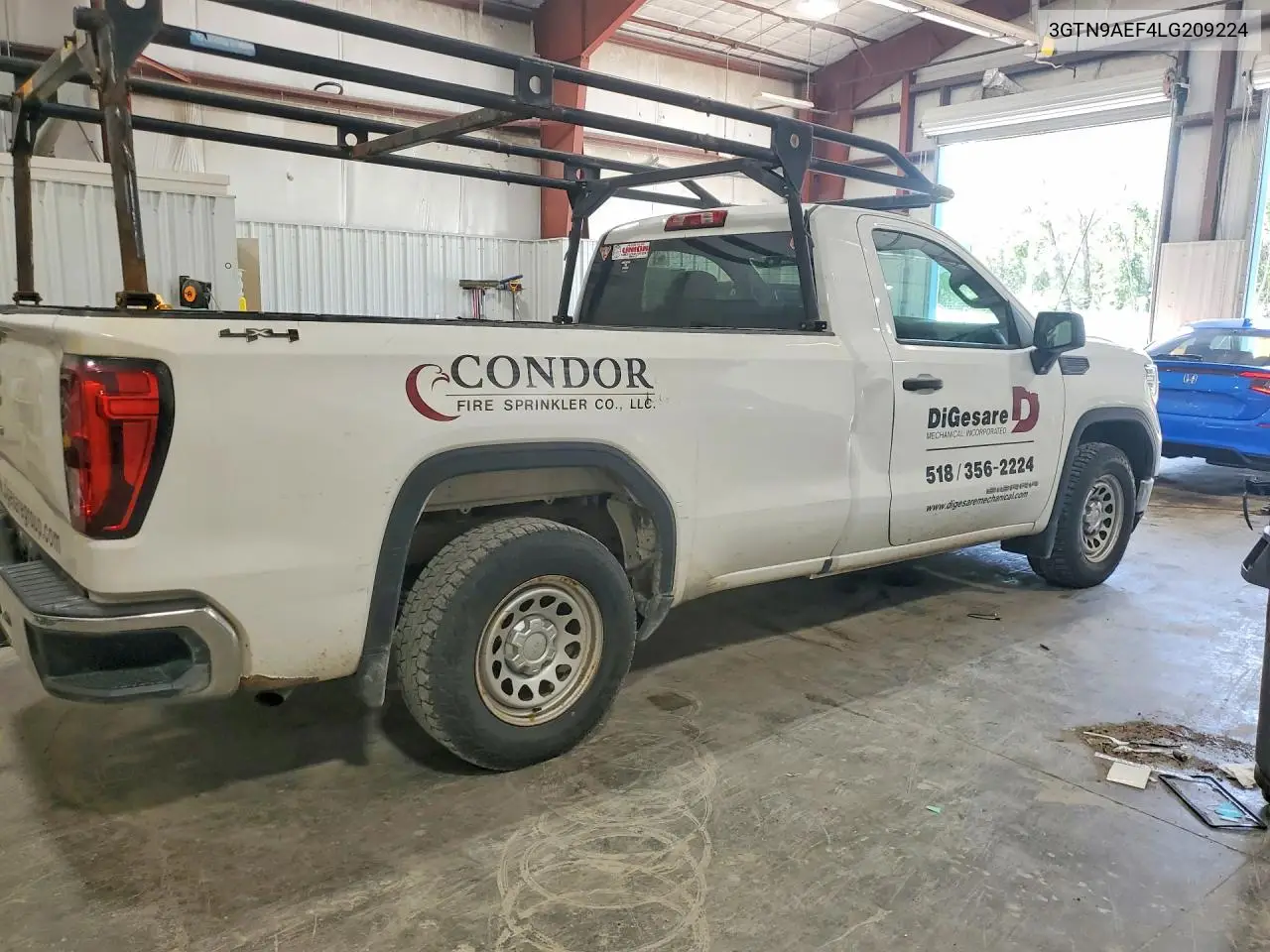 2020 GMC Sierra K1500 VIN: 3GTN9AEF4LG209224 Lot: 61282346