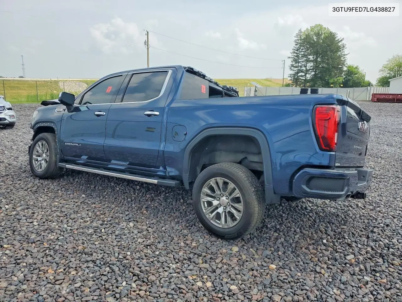 2020 GMC Sierra K1500 Denali VIN: 3GTU9FED7LG438827 Lot: 61722046