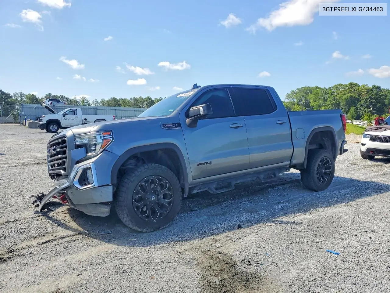 2020 GMC Sierra K1500 At4 VIN: 3GTP9EELXLG434463 Lot: 61756976