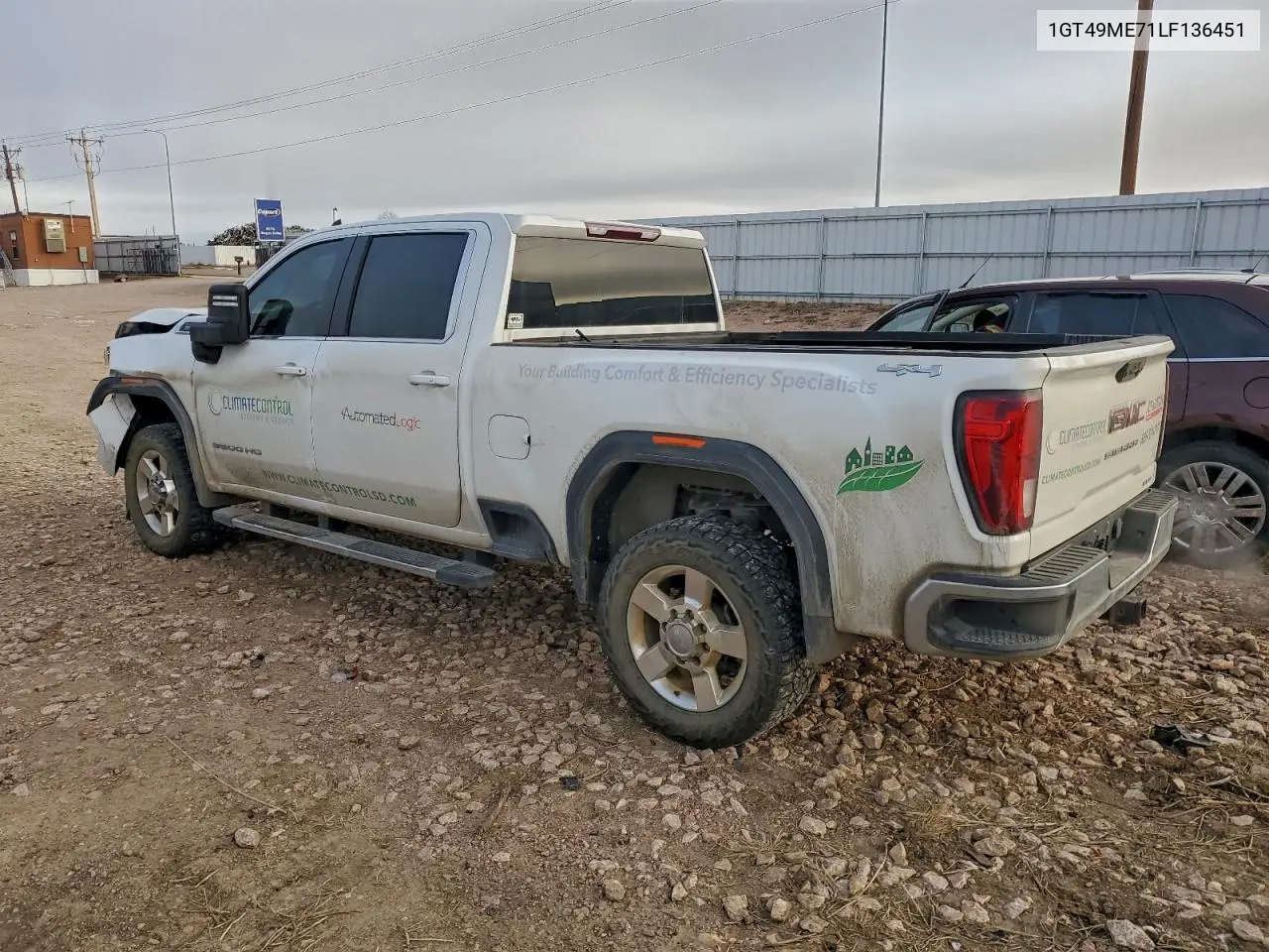 1GT49ME71LF136451 2020 GMC Sierra K2500 Sle