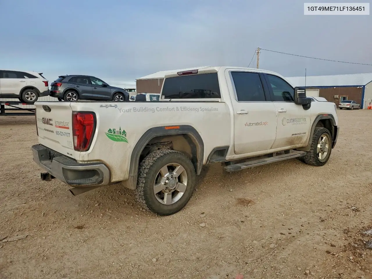 1GT49ME71LF136451 2020 GMC Sierra K2500 Sle