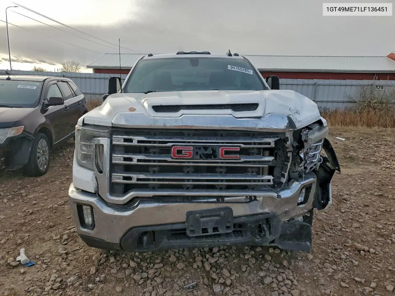 1GT49ME71LF136451 2020 GMC Sierra K2500 Sle