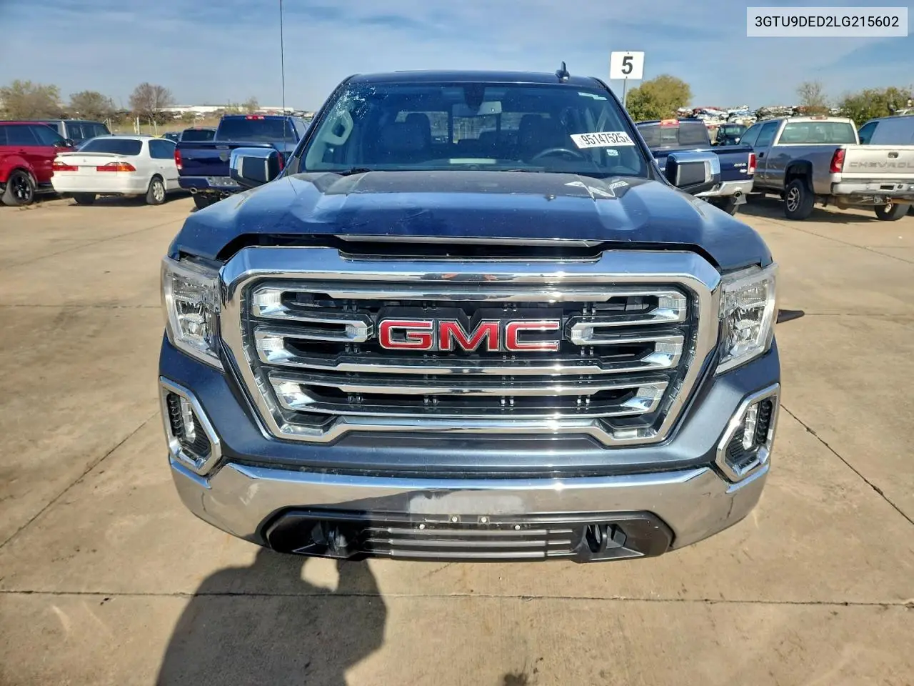 3GTU9DED2LG215602 2020 GMC Sierra K1500 Slt