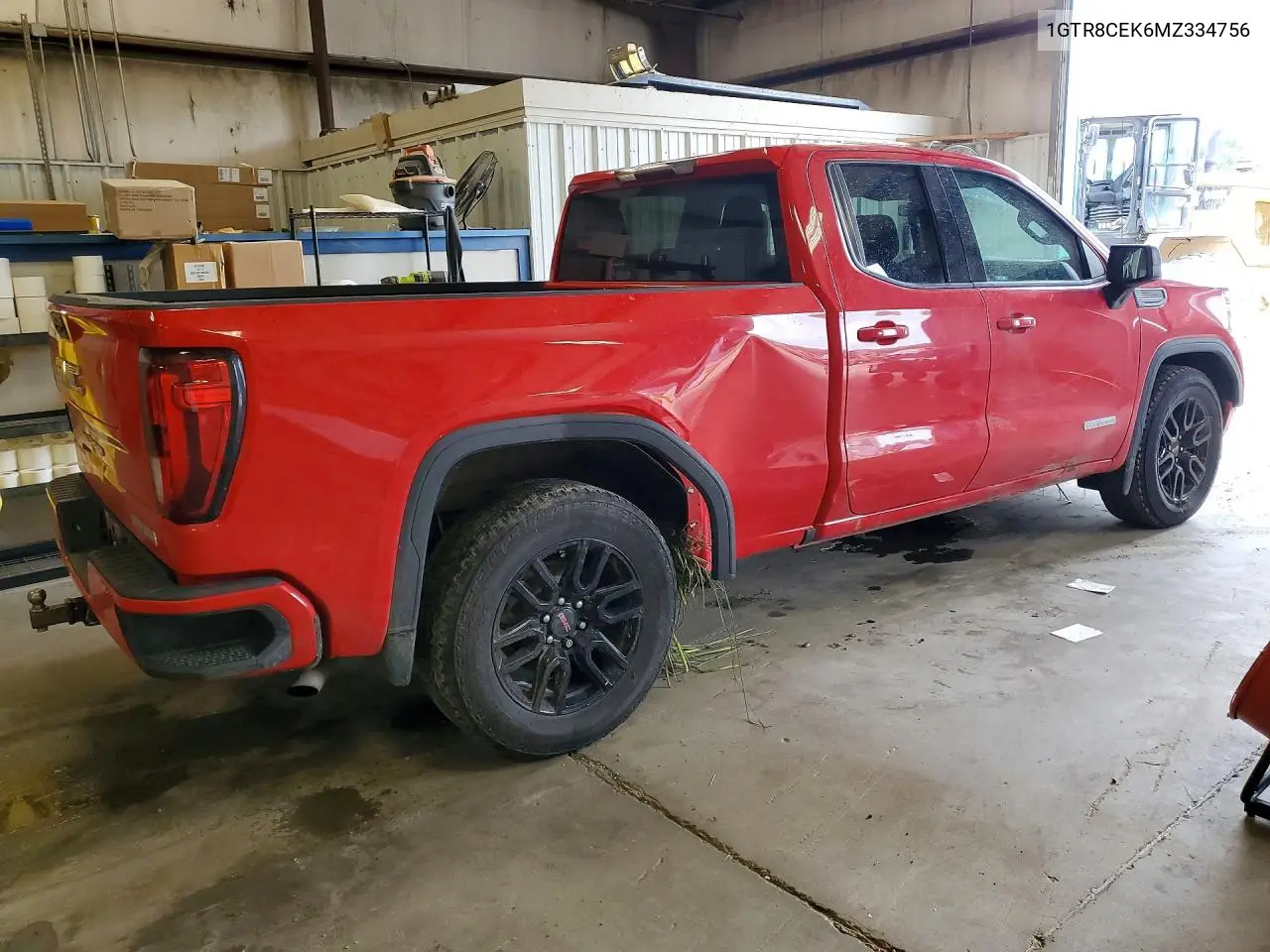 2021 GMC Sierra C1500 Elevation VIN: 1GTR8CEK6MZ334756 Lot: 55372996