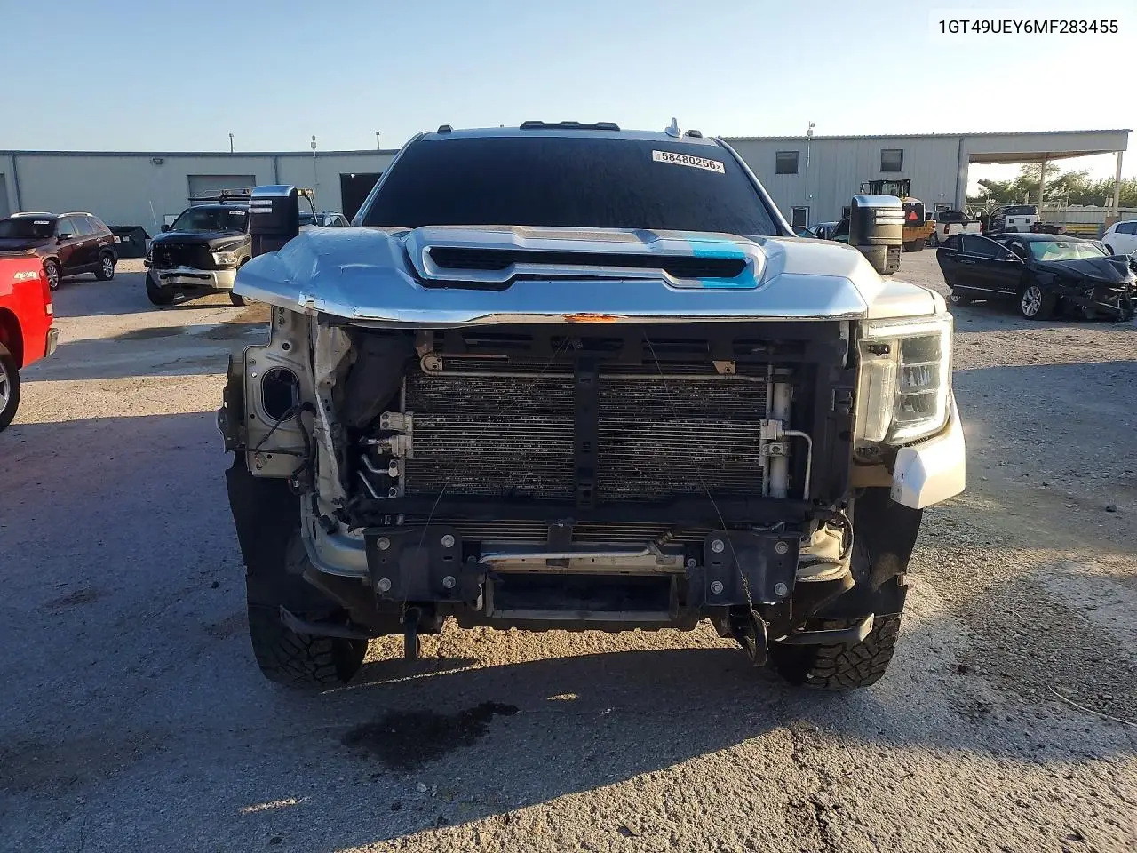 2021 GMC Sierra K3500 Slt VIN: 1GT49UEY6MF283455 Lot: 58480256
