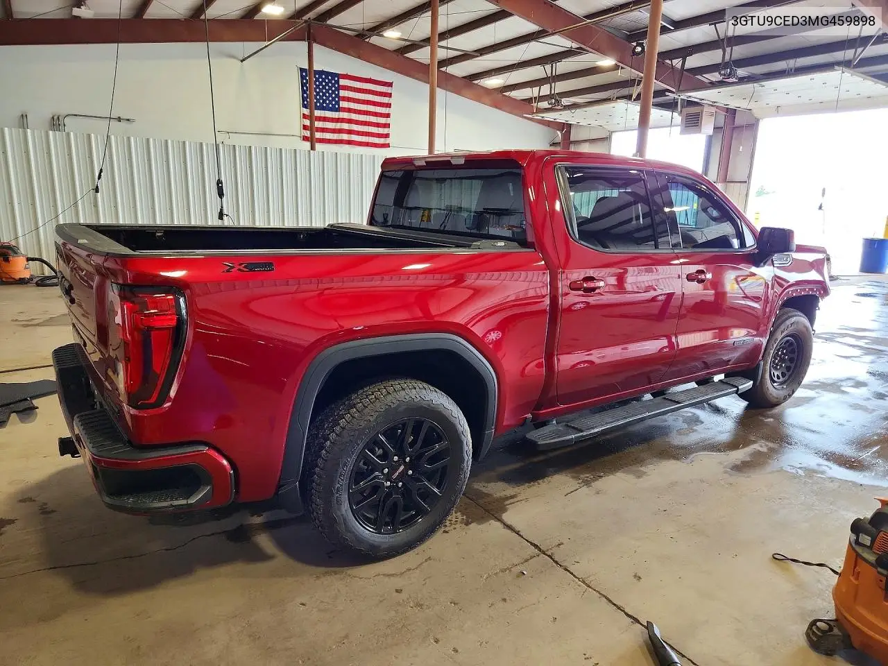 2021 GMC Sierra K1500 Elevation VIN: 3GTU9CED3MG459898 Lot: 59859476