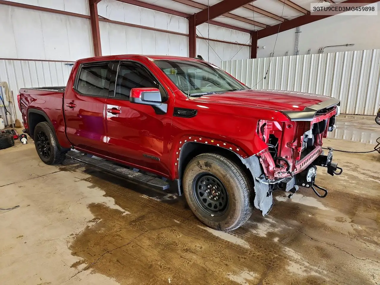 2021 GMC Sierra K1500 Elevation VIN: 3GTU9CED3MG459898 Lot: 59859476
