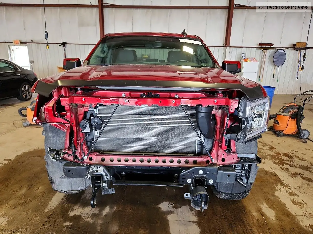 2021 GMC Sierra K1500 Elevation VIN: 3GTU9CED3MG459898 Lot: 59859476