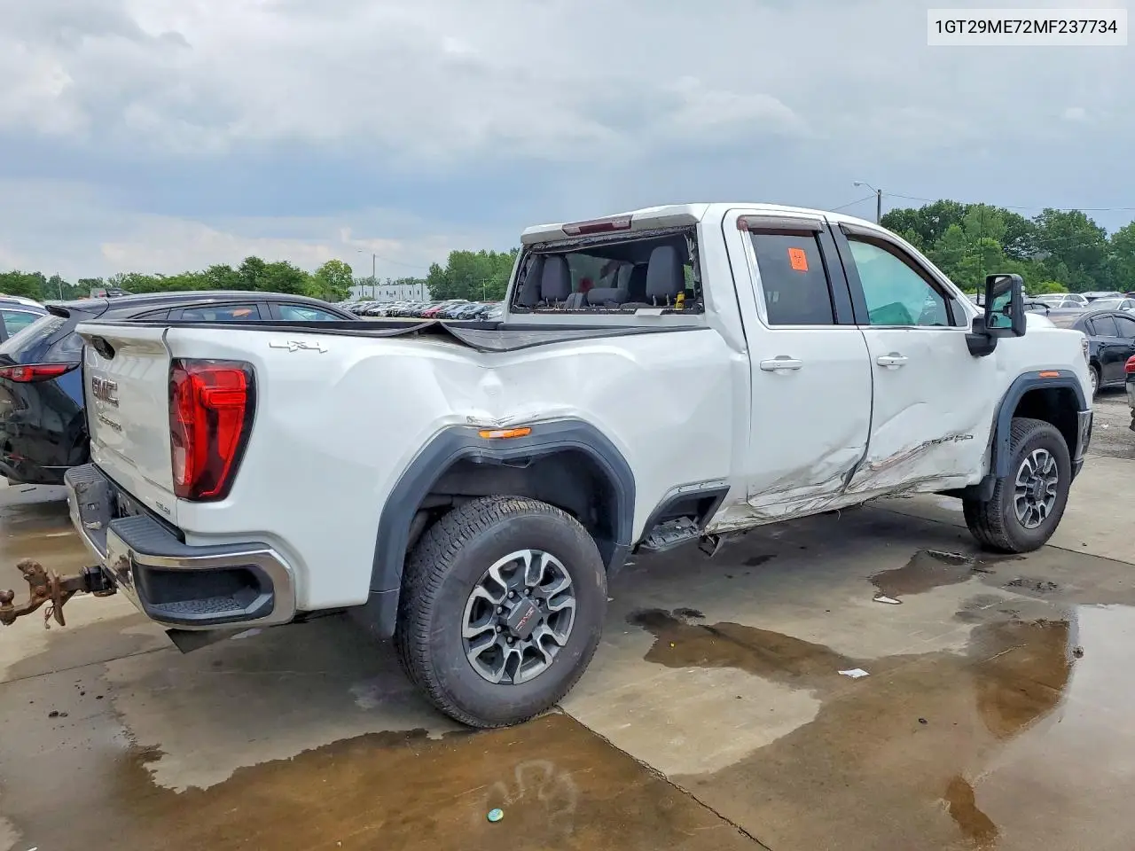 2021 GMC Sierra K2500 Sle VIN: 1GT29ME72MF237734 Lot: 59986266