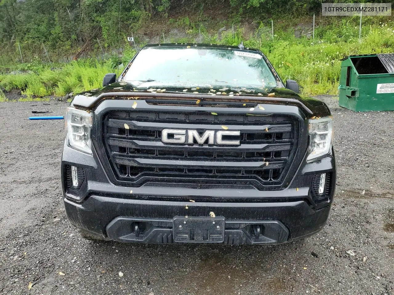 2021 GMC Sierra K1500 Elevation VIN: 1GTR9CEDXMZ281171 Lot: 60202606