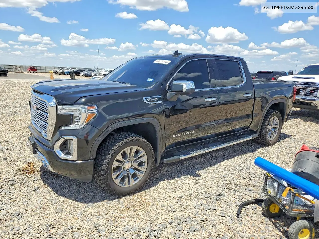 2021 GMC Sierra K1500 Denali VIN: 3GTU9FEDXMG395585 Lot: 60717406