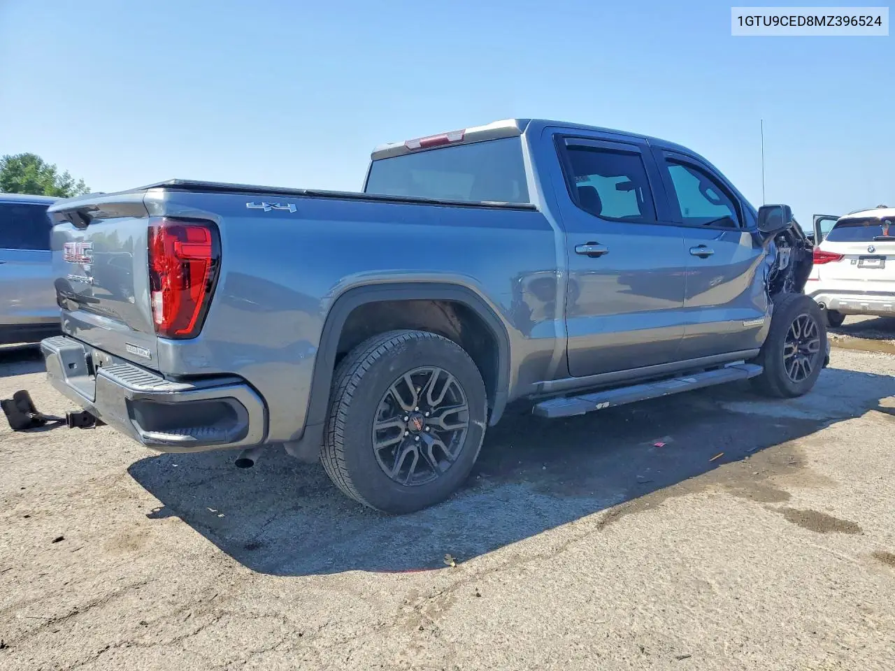 2021 GMC Sierra K1500 Elevation VIN: 1GTU9CED8MZ396524 Lot: 61391976