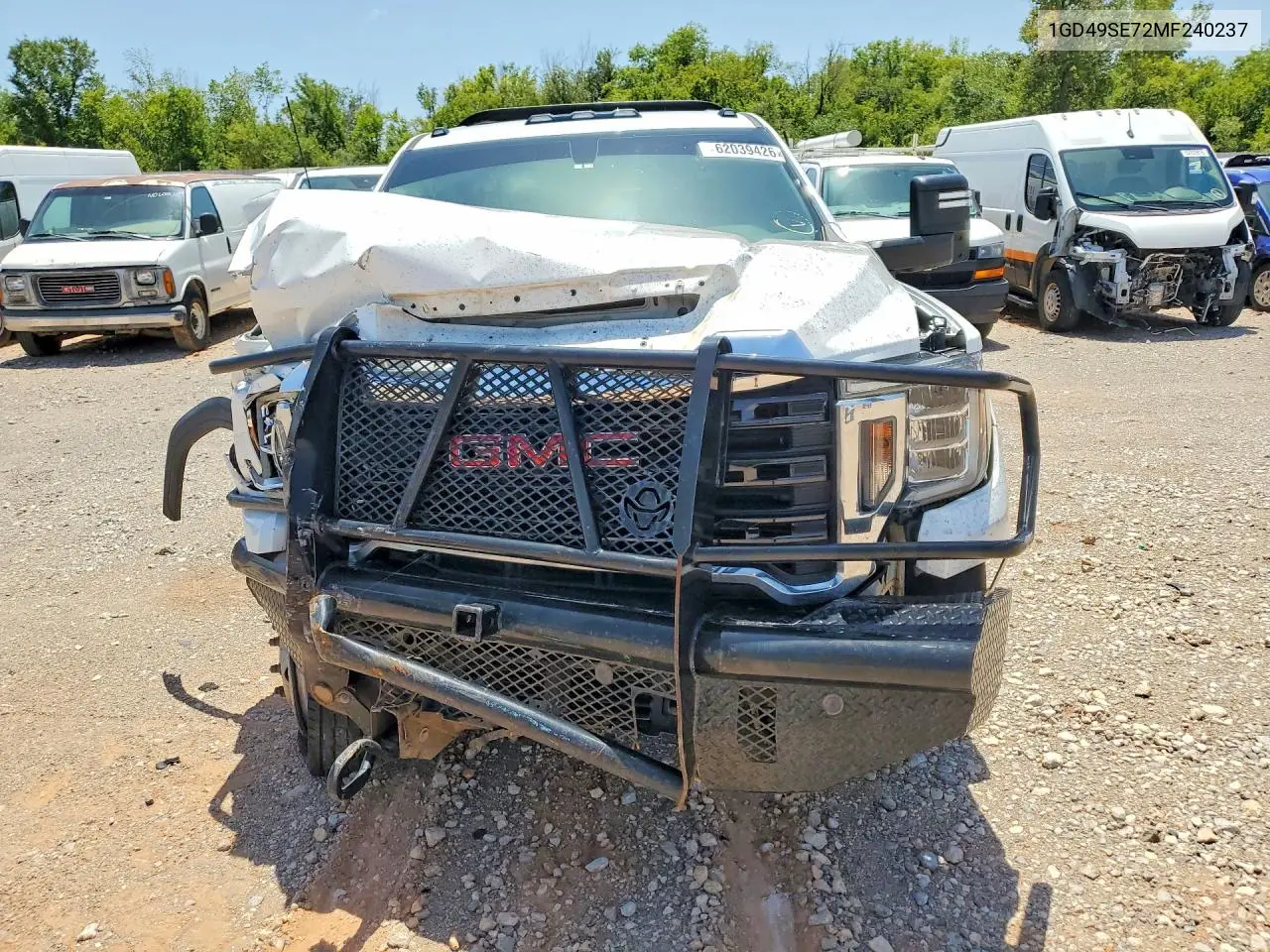 2021 GMC Sierra K3500 VIN: 1GD49SE72MF240237 Lot: 62039426
