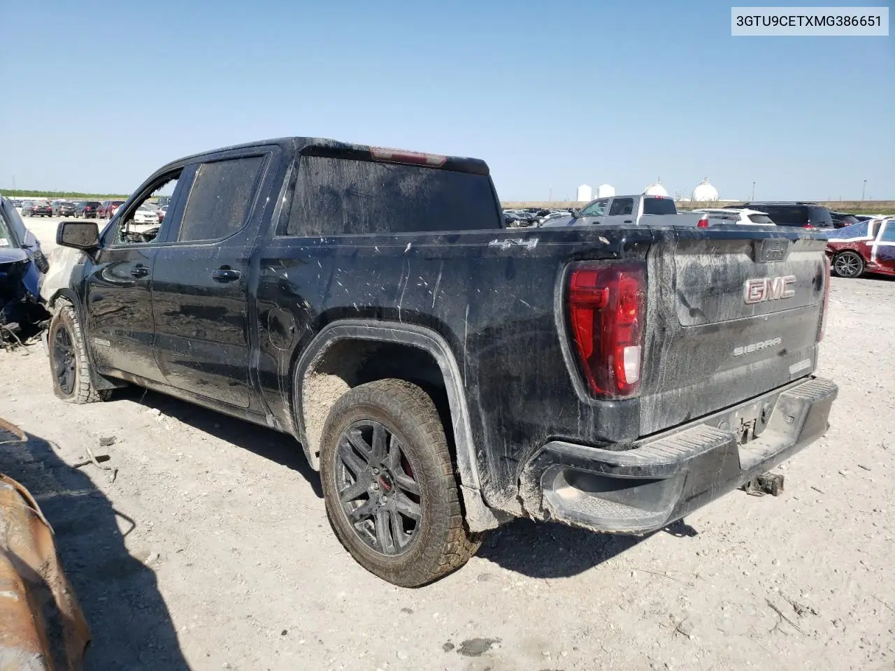 3GTU9CETXMG386651 2021 GMC Sierra K1500 Elevation