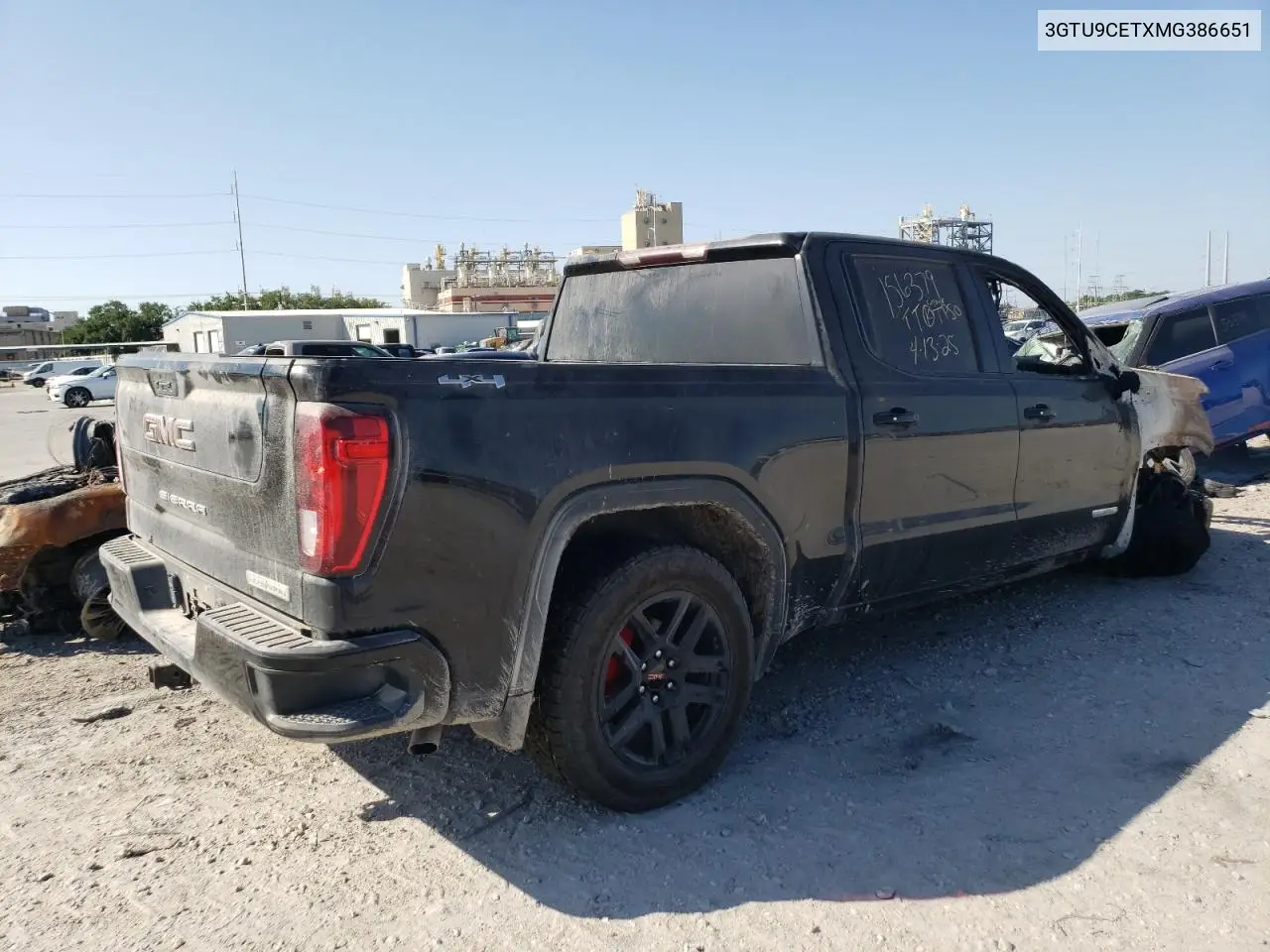 3GTU9CETXMG386651 2021 GMC Sierra K1500 Elevation