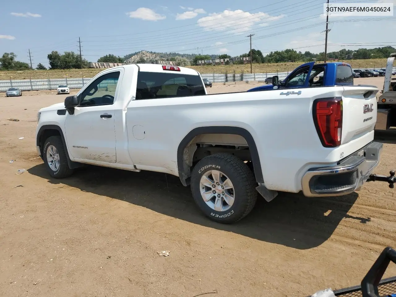 3GTN9AEF6MG450624 2021 GMC Sierra K1500