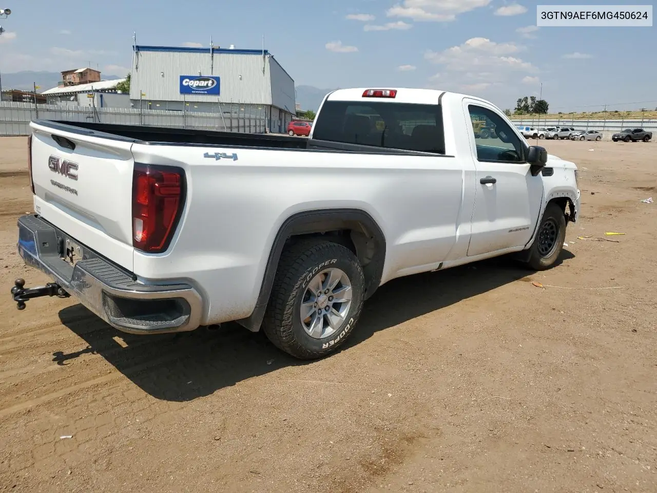 3GTN9AEF6MG450624 2021 GMC Sierra K1500