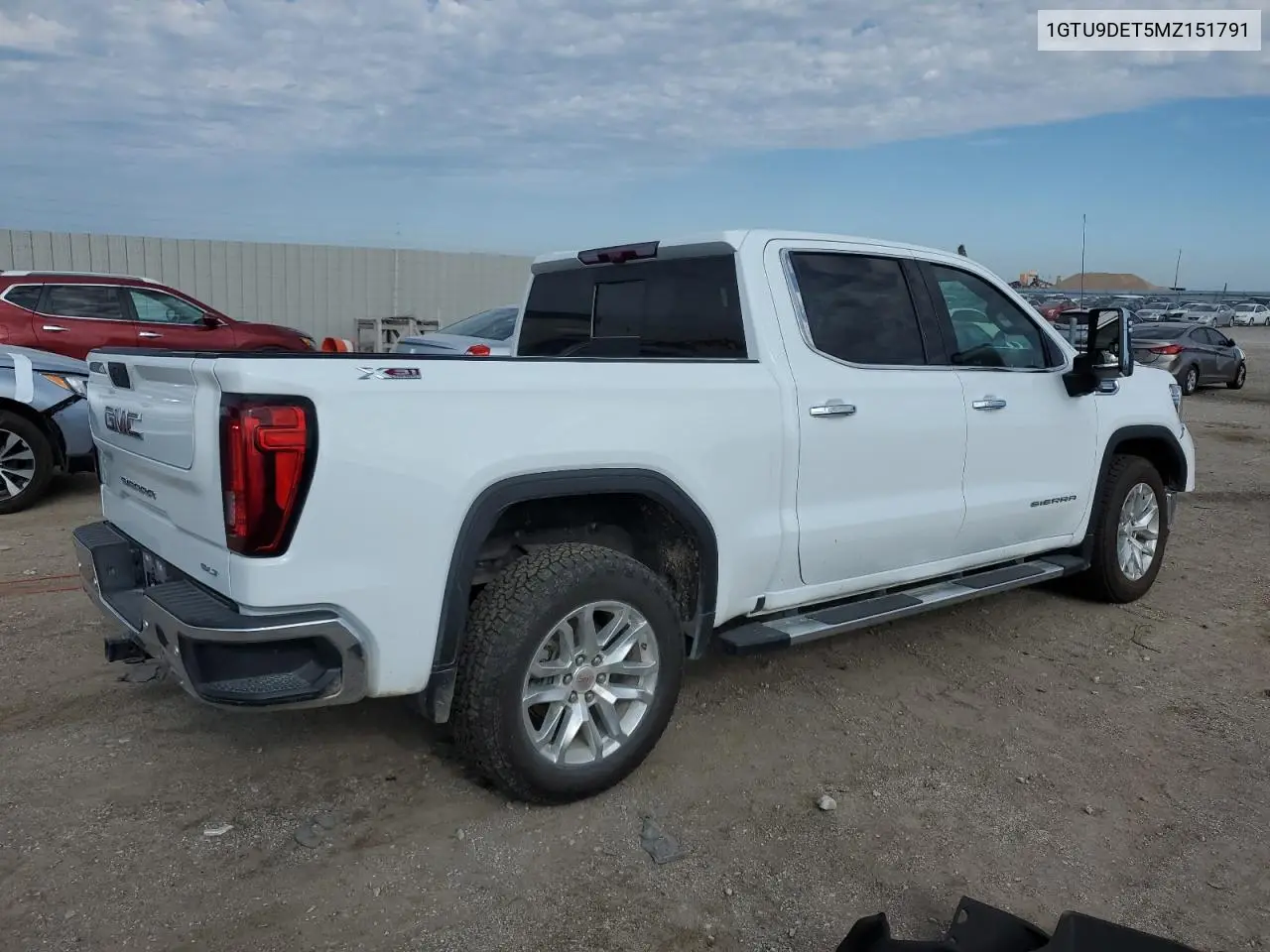 1GTU9DET5MZ151791 2021 GMC Sierra K1500 Slt