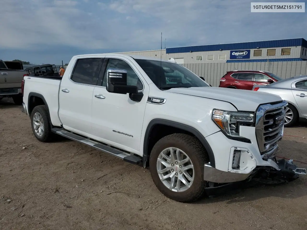 1GTU9DET5MZ151791 2021 GMC Sierra K1500 Slt