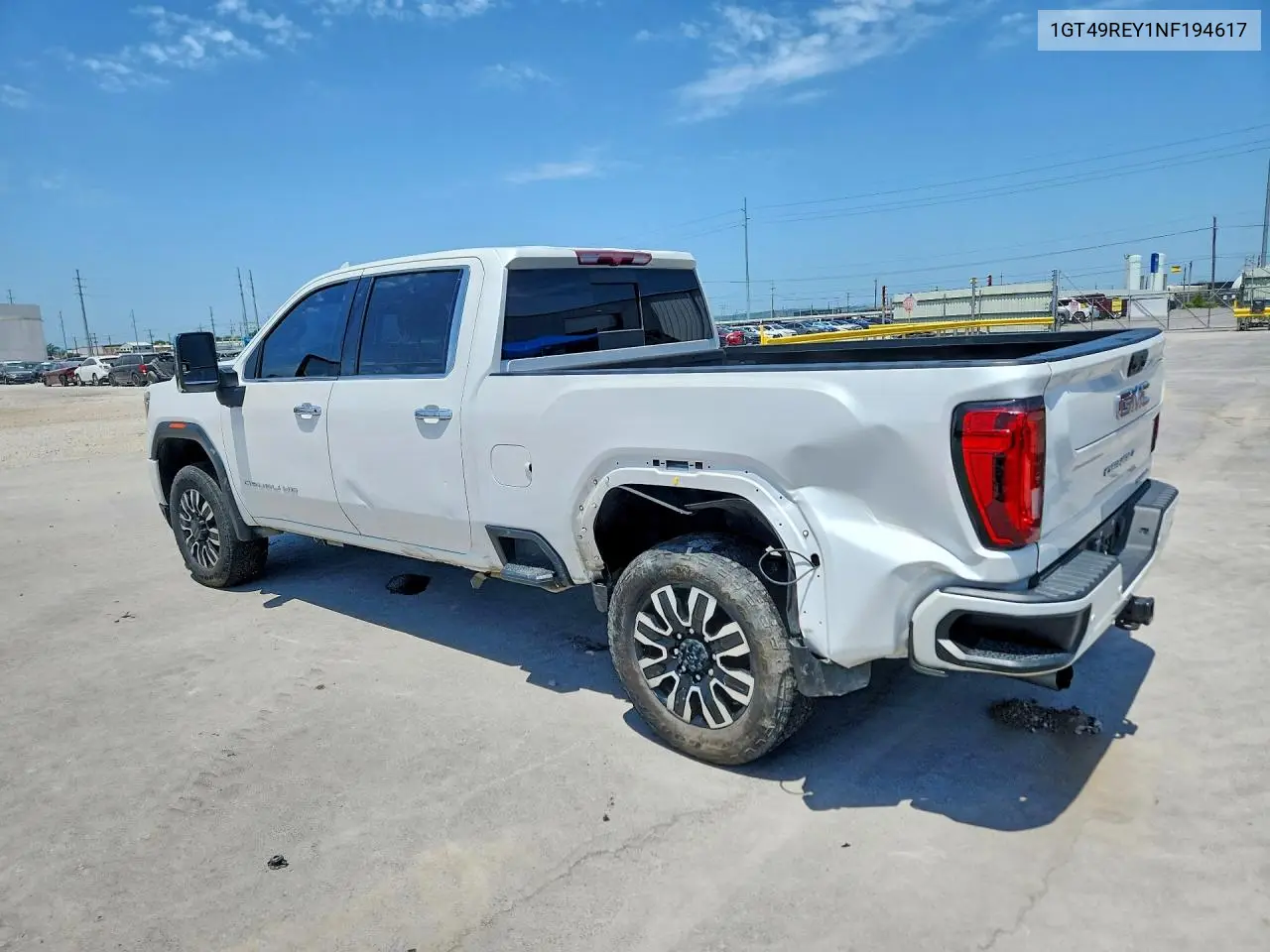2022 GMC Sierra K2500 Denali VIN: 1GT49REY1NF194617 Lot: 60383106