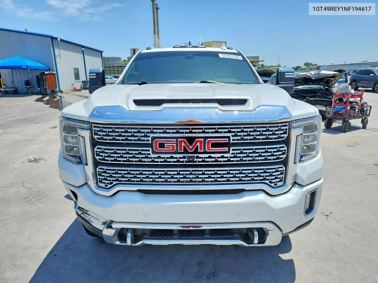 2022 GMC Sierra K2500 Denali VIN: 1GT49REY1NF194617 Lot: 60383106