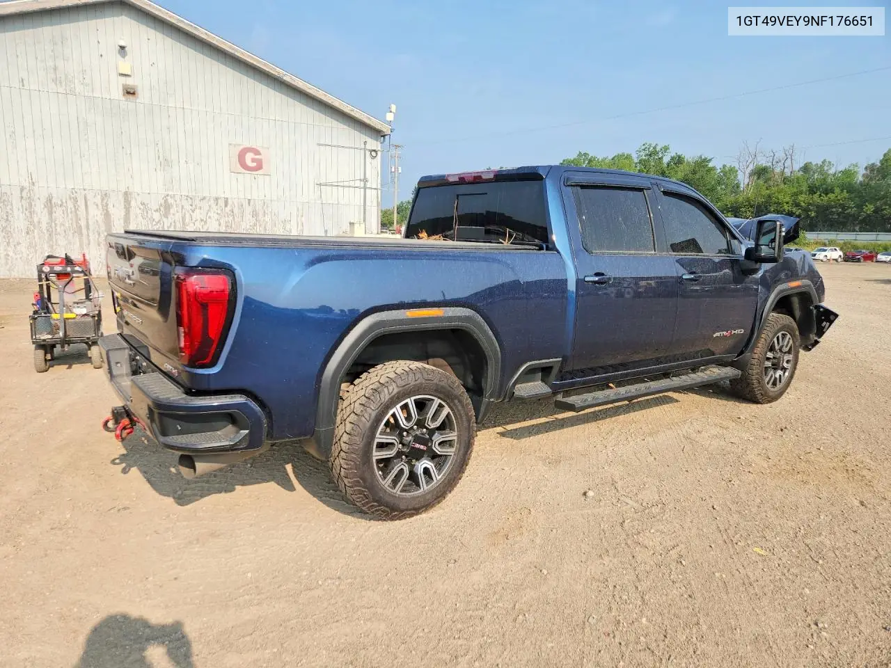 2022 GMC Sierra K3500 At4 VIN: 1GT49VEY9NF176651 Lot: 60680836