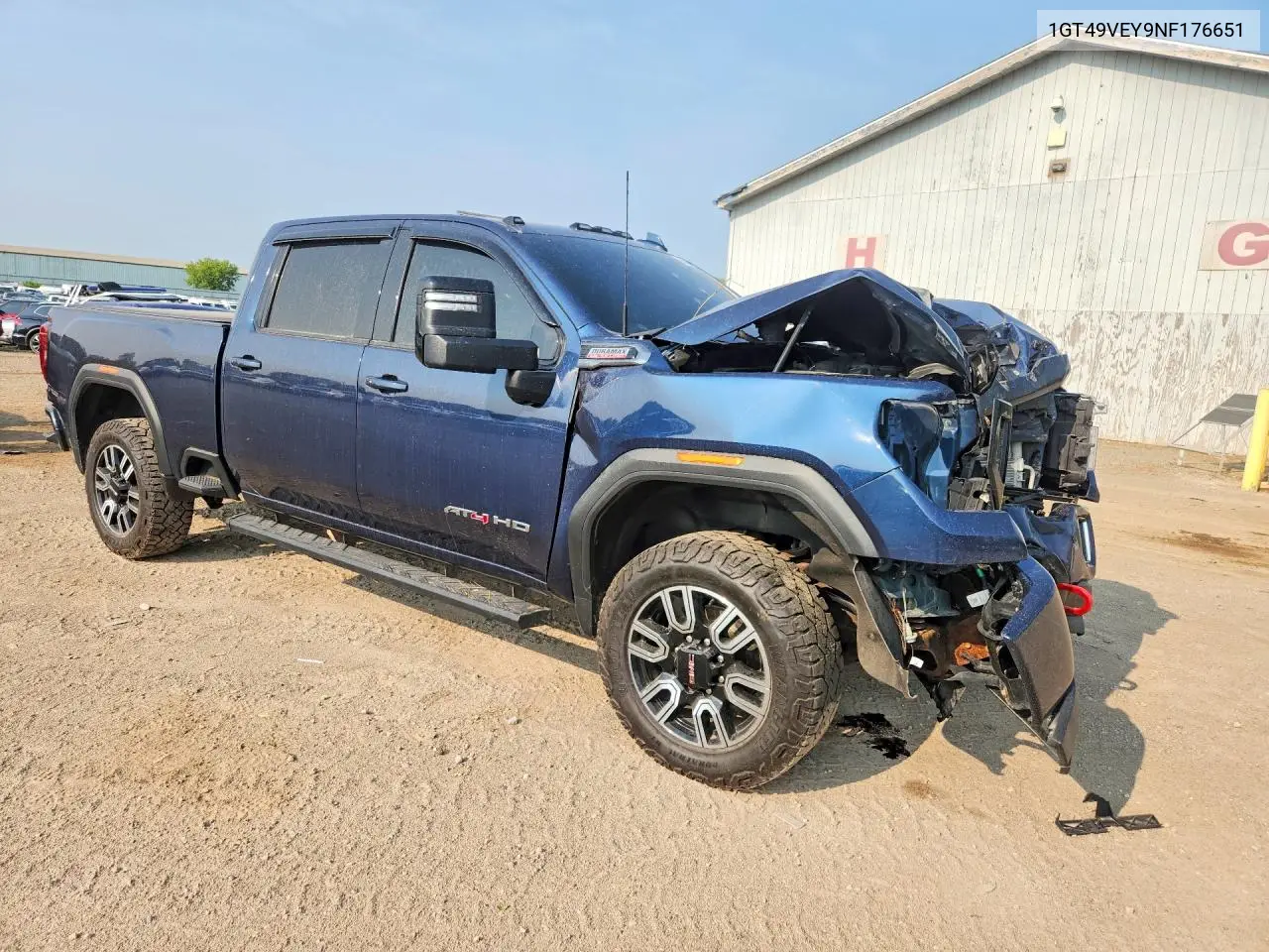 2022 GMC Sierra K3500 At4 VIN: 1GT49VEY9NF176651 Lot: 60680836
