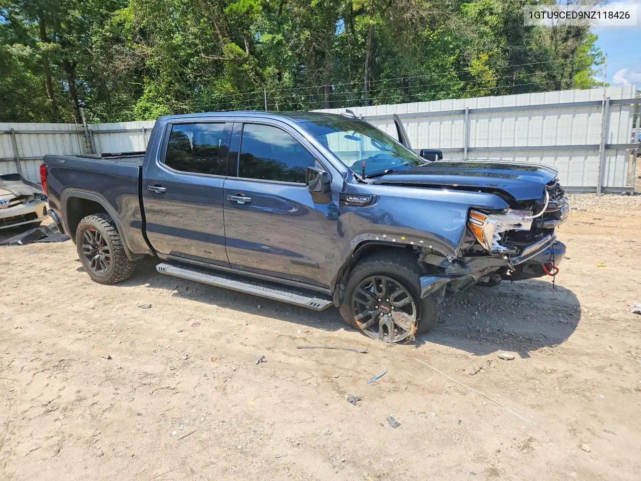 2022 GMC Sierra Limited K1500 Elevation VIN: 1GTU9CED9NZ118426 Lot: 61183876