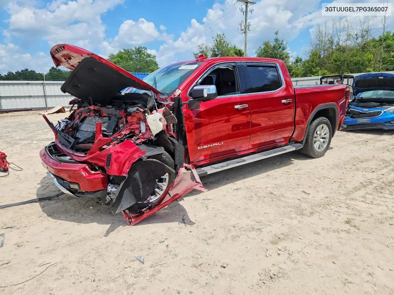 2023 GMC Sierra K1500 Denali VIN: 3GTUUGEL7PG365007 Lot: 61505546