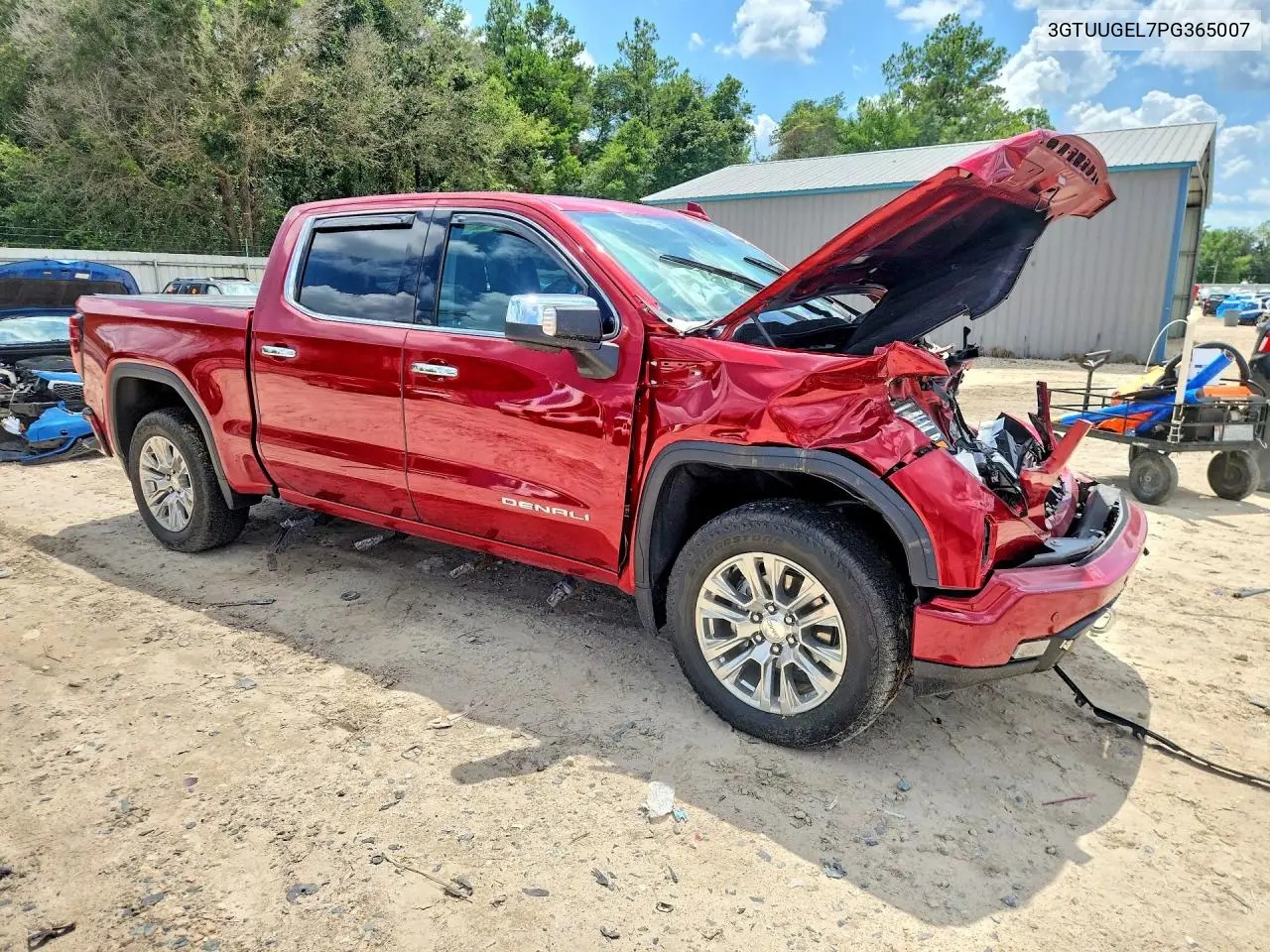 2023 GMC Sierra K1500 Denali VIN: 3GTUUGEL7PG365007 Lot: 61505546