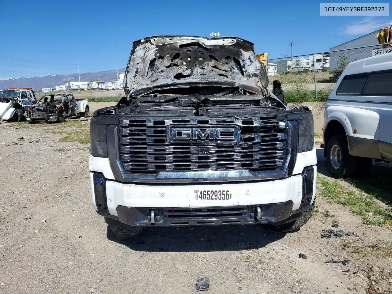 2024 GMC Sierra K3500 Denali Ultimate VIN: 1GT49YEY3RF392373 Lot: 46529356
