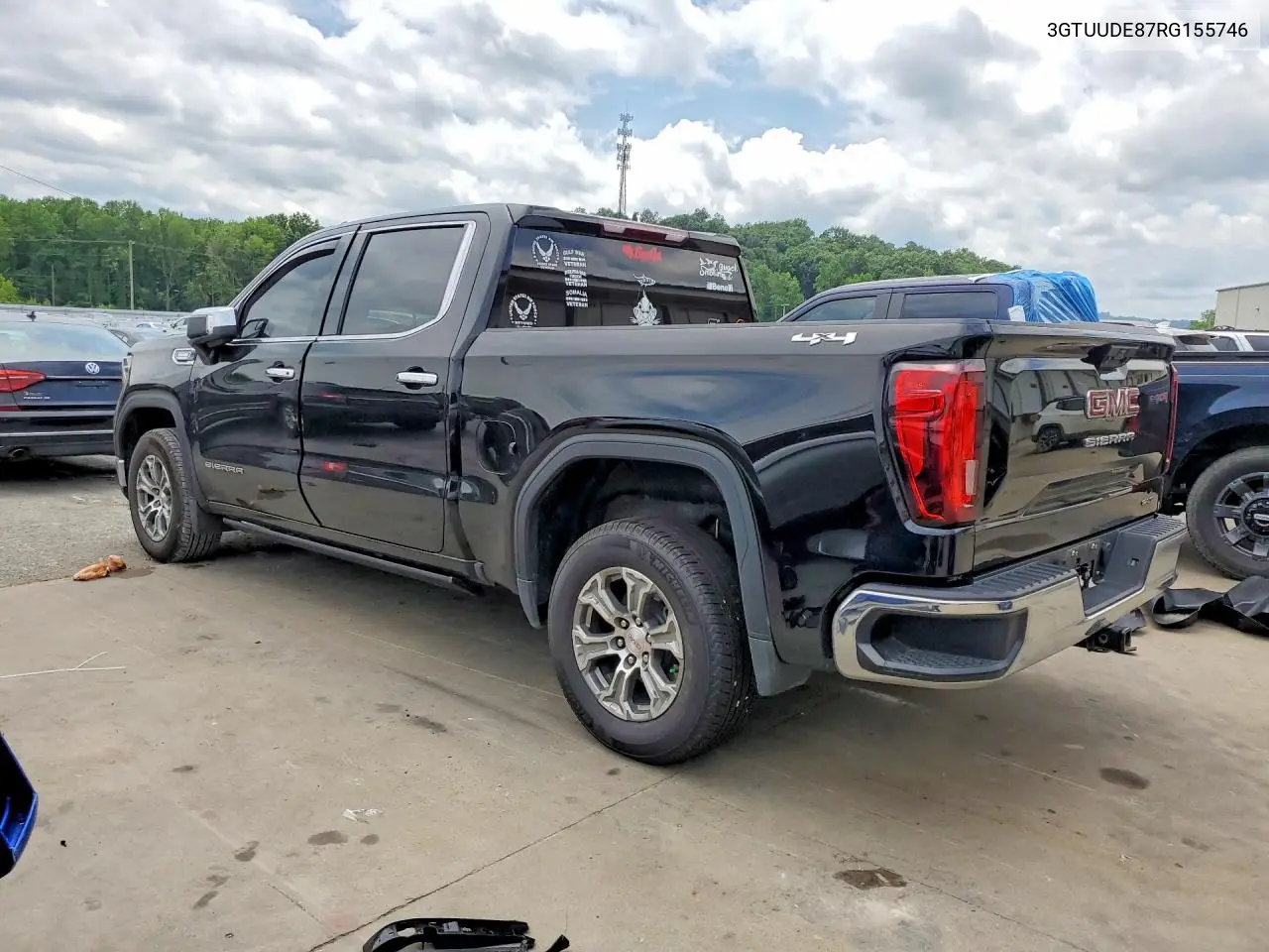 2024 GMC Sierra K1500 Slt VIN: 3GTUUDE87RG155746 Lot: 56771976