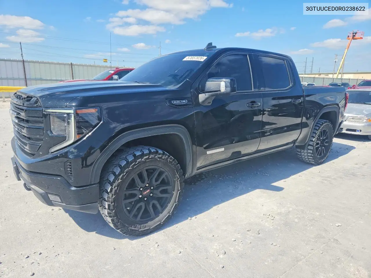 2024 GMC Sierra K1500 Elevation VIN: 3GTUUCED0RG238622 Lot: 57657826