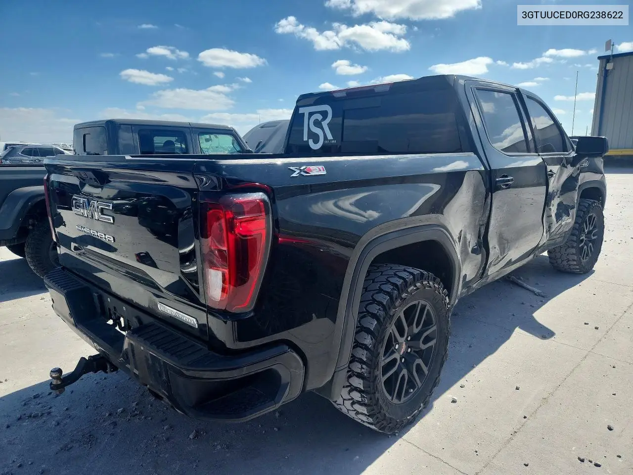 2024 GMC Sierra K1500 Elevation VIN: 3GTUUCED0RG238622 Lot: 57657826