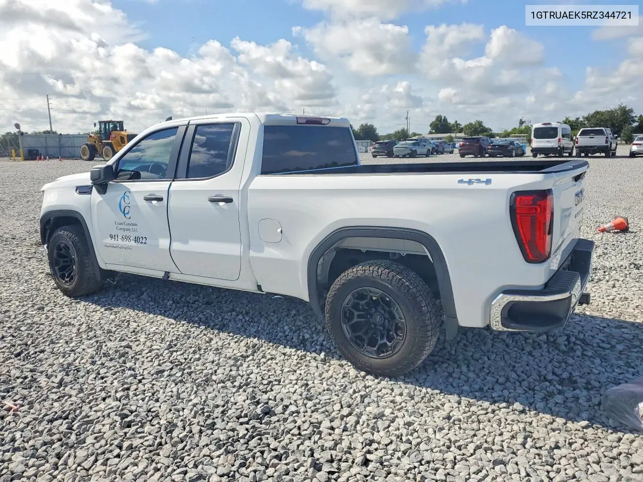 2024 GMC Sierra K1500 VIN: 1GTRUAEK5RZ344721 Lot: 59245876