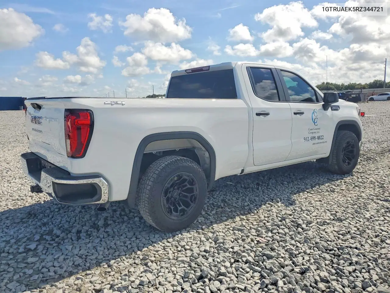 2024 GMC Sierra K1500 VIN: 1GTRUAEK5RZ344721 Lot: 59245876